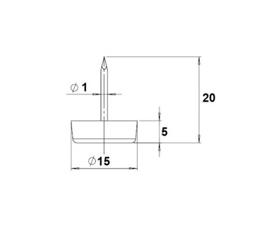 ОДИНАРНАЯ ГОРКА С БЕЛЫМ НОГТЕМ