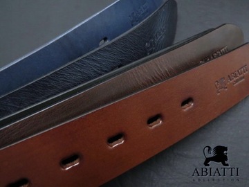 КОЖАНЫЙ РЕМЕНЬ ABIATTI ДЛЯ БРЮК, ШИРОКИЙ РЕМЕНЬ ДЛЯ ДЖИНСОВ, ПЛОТНАЯ КОЖА