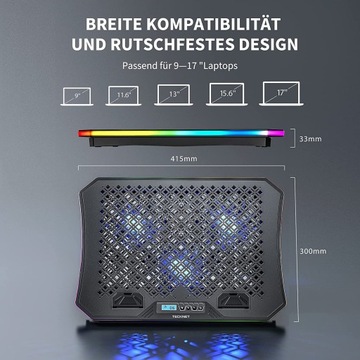 ОХЛАЖДАЮЩАЯ ПОДСТАВКА ДЛЯ НОУТБУКА ДЕРЖАТЕЛЬ ДЛЯ ТЕЛЕФОНА