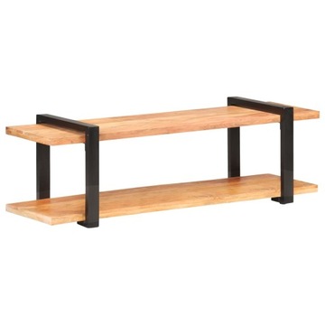 SZAFKA POD TV, 130X40X40CM, DREWNO AKACJOWE