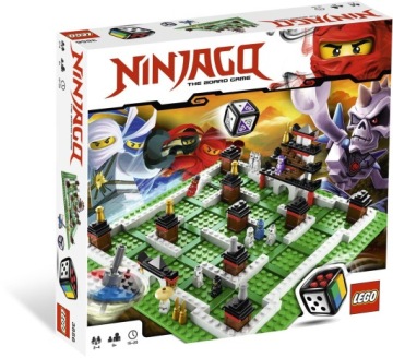 Гра LEGO 3856 Ninjago Б/в з інструкцією І коробкою
