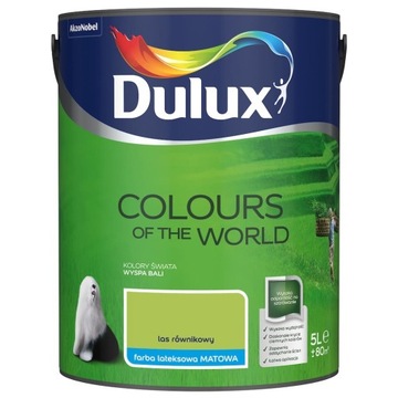 Dulux Kolory Świata Farba Las Równikowy Matowa 5L
