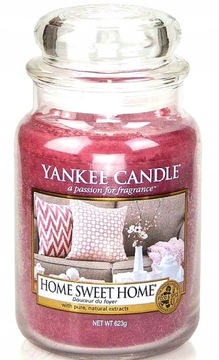 YANKEE CANDLE HOME SWEET HOME ŚWIECA 623g duża