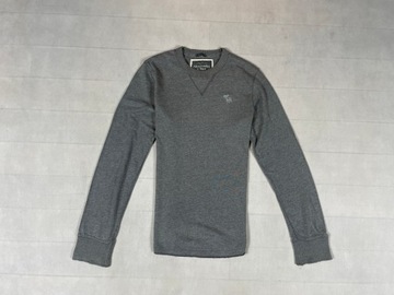 Abercrombie & Fitch longsleeve muscle logo szary M