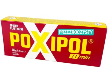 КЛЕЙ POXIPOL ЭПОКСИДНЫЙ, ПРОЗРАЧНЫЙ 82Г/70МЛ