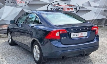 Volvo S60 II Sedan 1.6 D2 115KM 2011 Volvo S60 Ksenon bezwypadkowy serwisowany zarejestrowany Gwarancja 1.6, zdjęcie 5