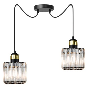 LAMPA WISZĄCA, ŻYRANDOL AMPER 7-208 LED