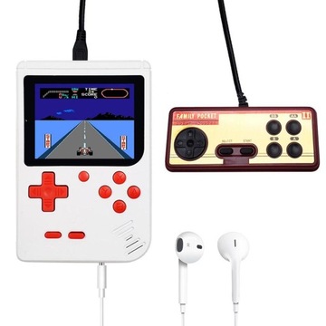 Мини-портативная игровая консоль, теплый белый цвет