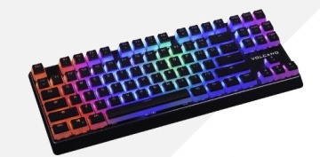 Клавиатура MODECOM Volcano Lanparty RGB, черная