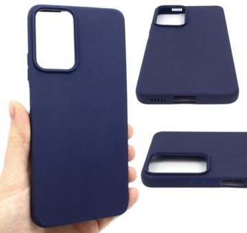 Etui Jelly MATT do Redmi Note 11 Pro+ 5G gra+SZKŁO