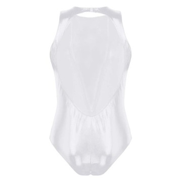 Women Sexy Holographic Mesh Front Bodysuit Rompers