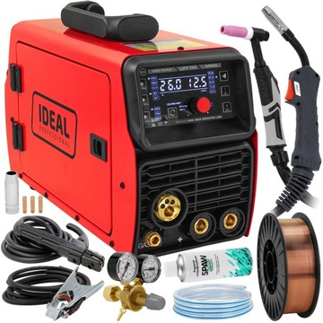 Spawarka MIG 200A TIG DC MMA Synergia 230V MIGOMAT Ideal półautomat