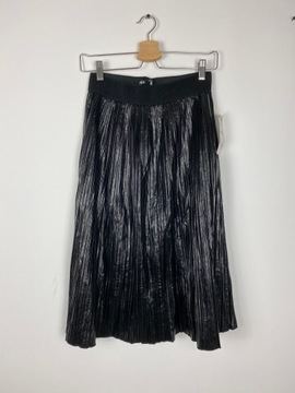 WYPRZEDAŻ | Czarna spódnica plisowana Zara M/38