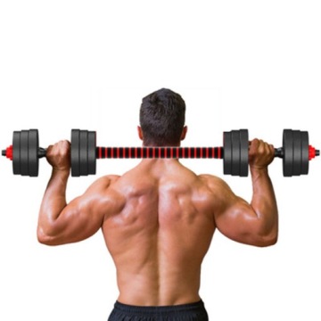 Регулируемые битумные гантели Mozos 2х10 кг.