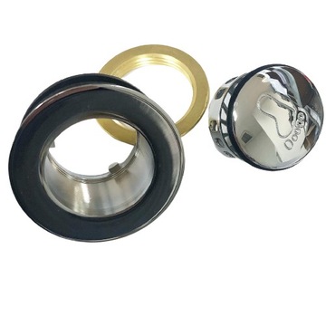 Spust klik-klak do brodzika metal chromowany