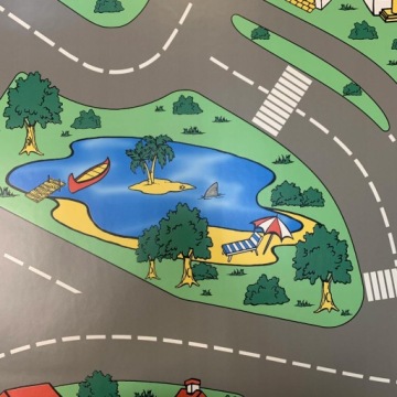 ЛИНОЛЕУМ ПВХ КОВРОВОЕ ПОКРЫТИЕ ДЕТСКИЕ УЛИЧНЫЕ ДОРОЖКИ 2м