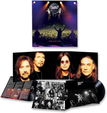 BLACK SABBATH Reunion (BLACK 3xLP)