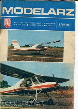 Modelarz 3/1978 Meteor-1A,motor. Maleńka,WAZ 2103