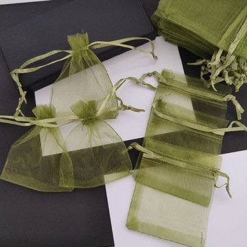 Подарочный пакет из органзы 7*9 см 100 шт. Пакеты для конфет Цвета.