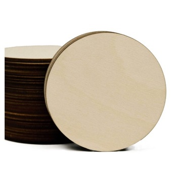 Drewniane koła 4 cm kółka eko skrapki 50 szt