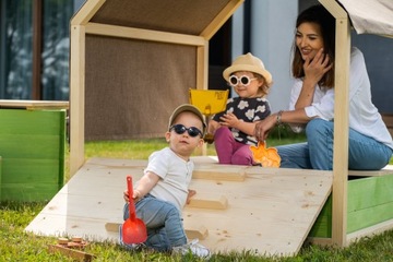 Деревянная песочница закрытая, ЛЕСТНИЦА, ДОСКА