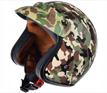 kask AWINA otwarty moro skórzany M