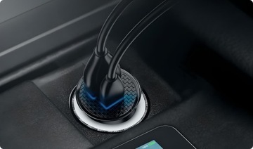 АВТОМОБИЛЬНОЕ ЗАРЯДНОЕ УСТРОЙСТВО BASEUS POWERFUL FAST USB USB-C TYPE-C PD 30 Вт QC 3.0 5A
