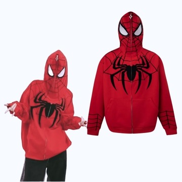 MĘSKA BLUZA Z KAPTUREM SPIDERMAN SPIDER-MAN