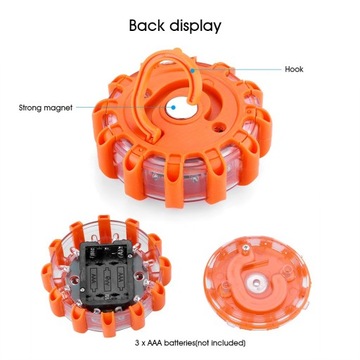 Светодиодный маяк-сигнализатор светодиодный магнит Fristom FT-151 3S LED
