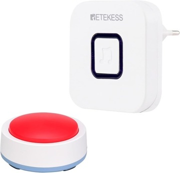 Retekess TH004 Bezprzewodowy pager opiekuna Alarm wezwania dla seniorów