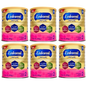 Enfamil 2 MFGM Zestaw 6x 800g