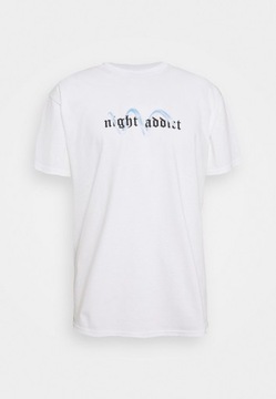 T-shirt z nadrukiem Night Addict S