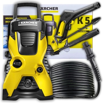 MOCNA MYJKA CIŚNIENIOWA KARCHER K5 145 bar TURBO QUICK CONNECT 2100W ZESTAW