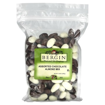 Bergin Fruit and Nut Company, Almond Mix, Assorted Chocolate , 20 oz (567 g