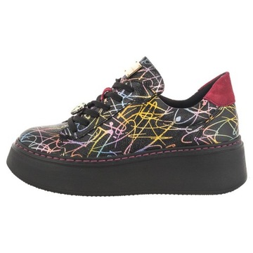 Buty Sneakersy Damskie Maciejka Czarne 06191-39