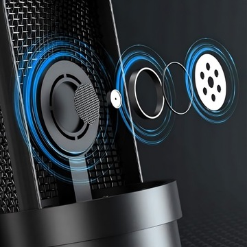 СТУДИЙНЫЙ МИКРОФОН USB-ГНЕЗДО КОНДЕНСАТОР ИГРОВОЙ ПОП-ФИЛЬТР ПОДСТАВКА НАБОР