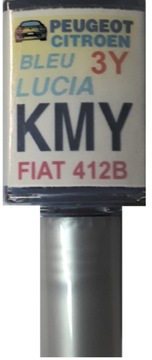 Zaprawka do rys 10ml CITROEN PEUGEOT KMY 3Y 412B BLEU LUCIA