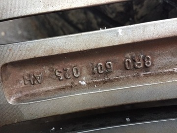 4× DISK HLINÍK AUDI OE A5 Q5 S5 SQ5 8.5" X 20" 5X112 ET 33