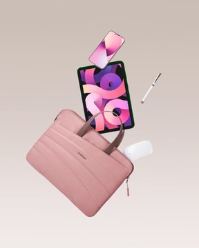 INNOSTYLE ЖЕНСКАЯ СУМКА ДЛЯ НОУТБУКА 14 ДЮЙМОВ ВОДОНЕПРОНИЦАЕМАЯ CARRYLITE SLIM РОЗОВАЯ