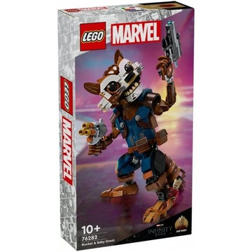 LEGO Marvel Super Heroes 76282 Rocketa i Małego Groota