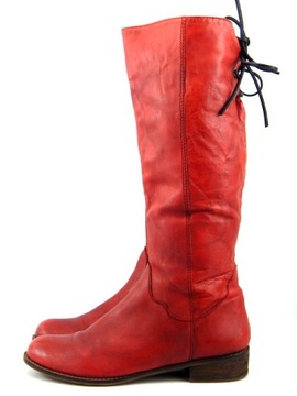 Buty ze skóry OFICERKI r 41/26,4 cm