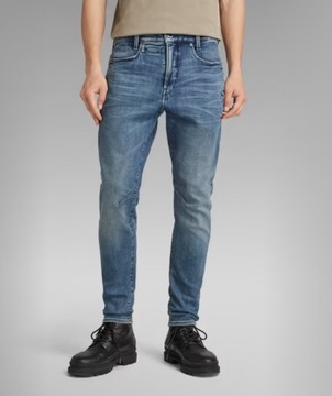 G-star RAW 3301 D-Staq 3D Slim Jeans Spodnie Jeansy Dżinsy Nowe roz.32/30
