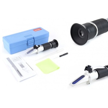 TESTER PŁYNU ELEKTROLITU CHŁODNICY CHŁODNICZEGO SPRYSKIWACZY REFRAKTOMETR