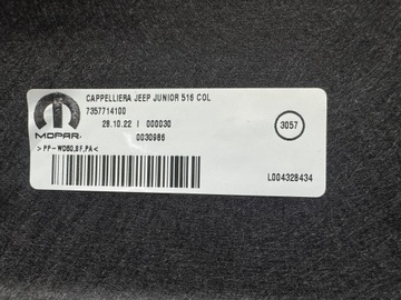 POLIČKA KUFRU JEEP AVENGER 7357714100