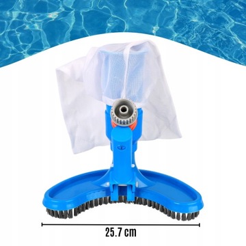 ODKURZACZ ZESTAW DO CZYSZCZENIA BASENÓW BASENU DO DNA BASENU OCZKA WODNEGO