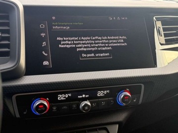 Audi A1 II 1.5 35 TFSI 150KM 2021 Audi A1 Sportback Ambiente czujniki przod i tyl klimatyzacja 2 strefowa, zdjęcie 27