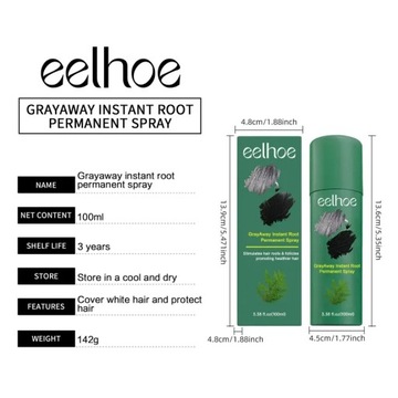 EELHOE White Hair Care Спрей против седины, улучшает состояние волос