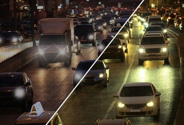 Осветляющие поляризационные очки для ночного вождения