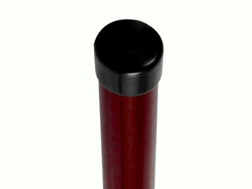 SŁUPEK ogrodzeniowy Ø 42 mm BRĄZOWY 2,40 m