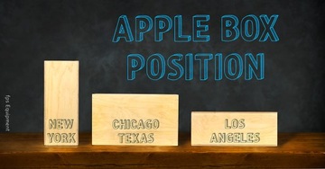 Мини-набор Apple box - коробки из фанеры, 4 шт.